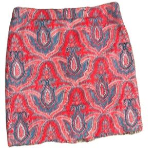 J. Crew Paisley Pencil Skirt 10. Gently used. Great condition